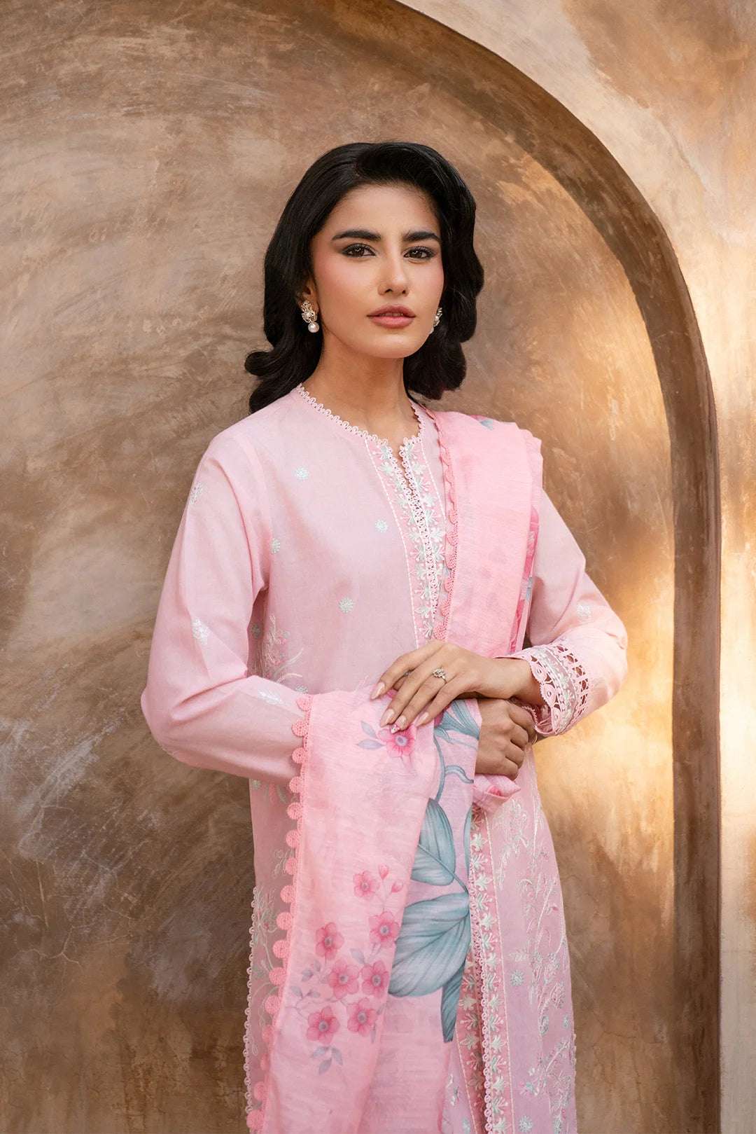 3 Piece Embroidered Lawn Suit