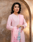 3 Piece Embroidered Lawn Suit