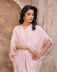 1 Piece Embroidered Silk Kaftan