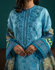 3 Piece Embroidered Lawn Suit