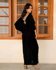 1 Piece Raw Silk Kaftan