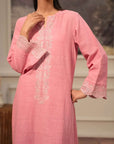 2 Piece Embroidered Khaddar Suit