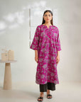 1 Piece Printed Khaddar Shirt Pret Winter-24