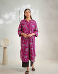 1 Piece Printed Khaddar Shirt Pret Winter-24