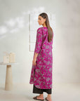 1 Piece Printed Khaddar Shirt Pret Winter-24