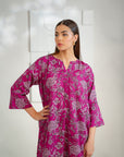 1 Piece Printed Khaddar Shirt