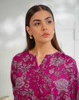 1 Piece Printed Khaddar Shirt Pret Winter-24