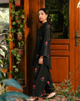 2 Piece Embroidered Khaddar Suit