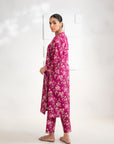 2 Piece Printed Khaddar Suit