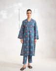 2 Piece Printed Khaddar Suit