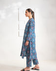 2 Piece Printed Khaddar Suit