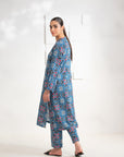 2 Piece Printed Khaddar Suit