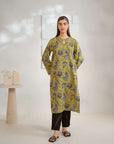 1 Piece Printed Khaddar Shirt Pret Winter-24