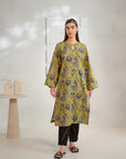 1 Piece Printed Khaddar Shirt