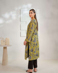 1 Piece Printed Khaddar Shirt Pret Winter-24