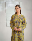 1 Piece Printed Khaddar Shirt Pret Winter-24