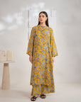 2 Piece Printed Karandi Suit