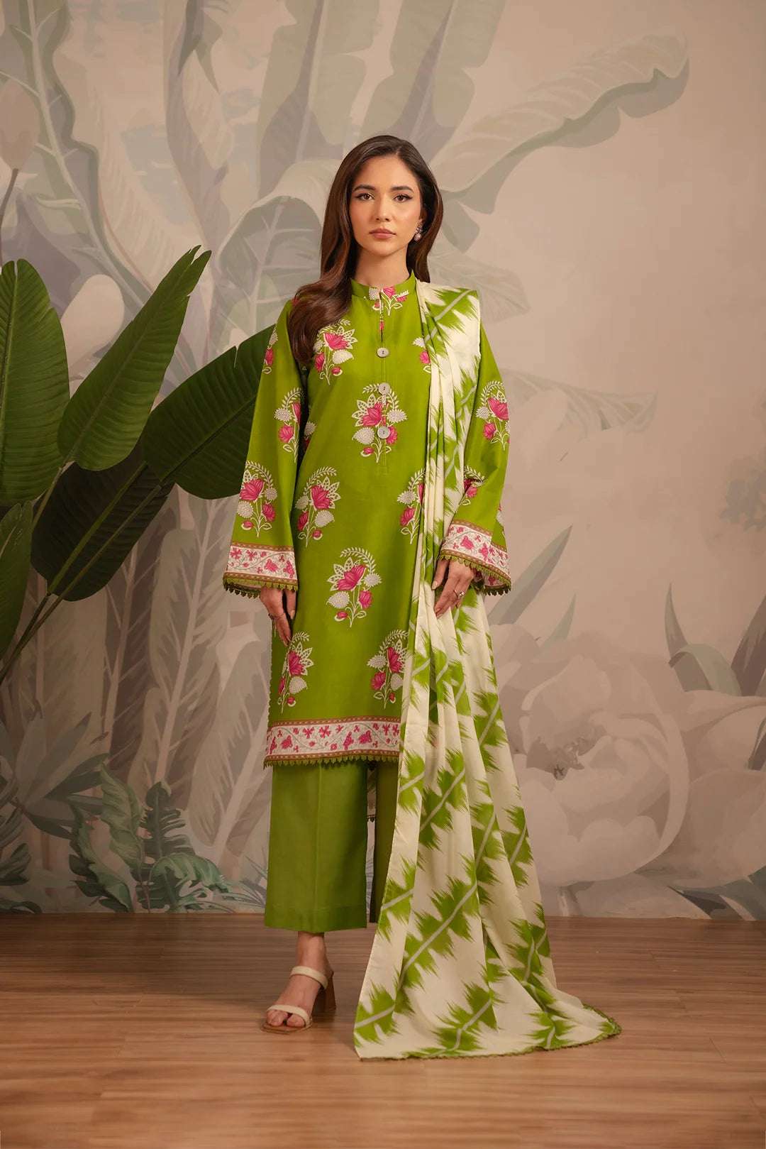 3 Piece Printed Lawn Suit