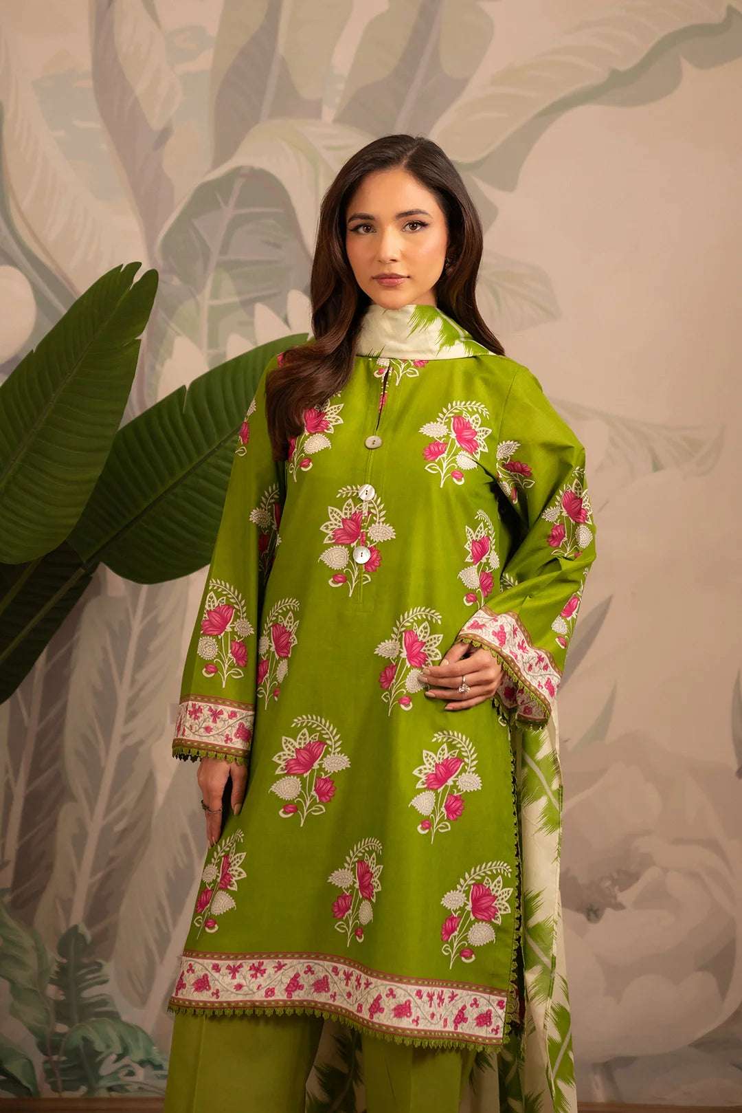 3 Piece Printed Lawn Suit