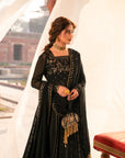 3 Piece Embroidered Chiffon Suit