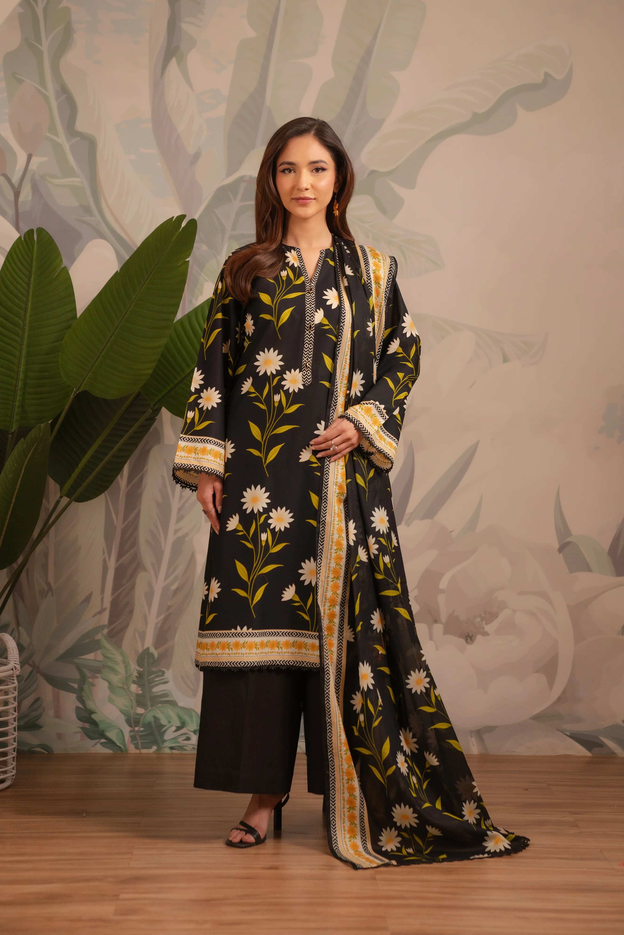 3 Piece Printed Lawn Suit