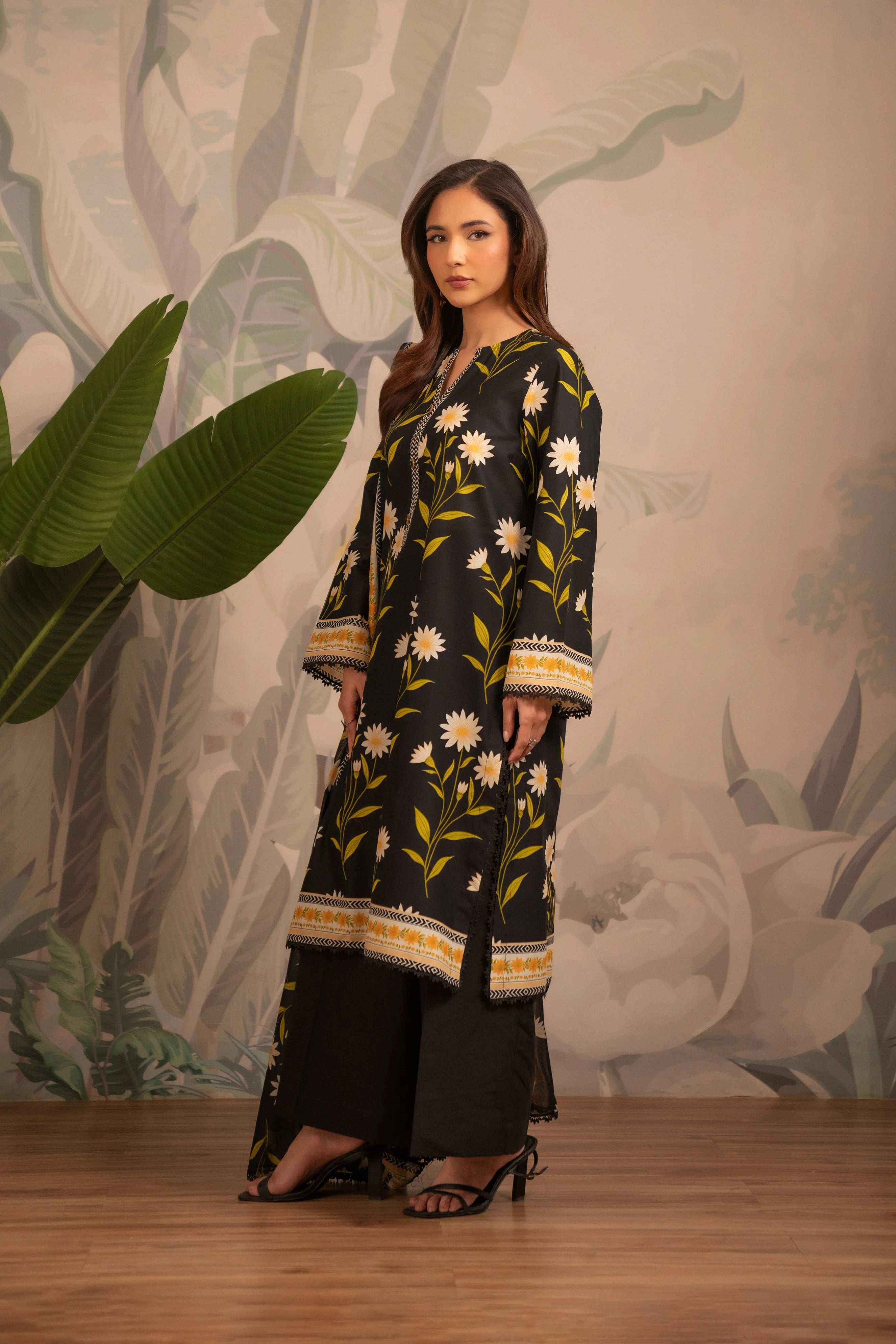 3 Piece Printed Lawn Suit