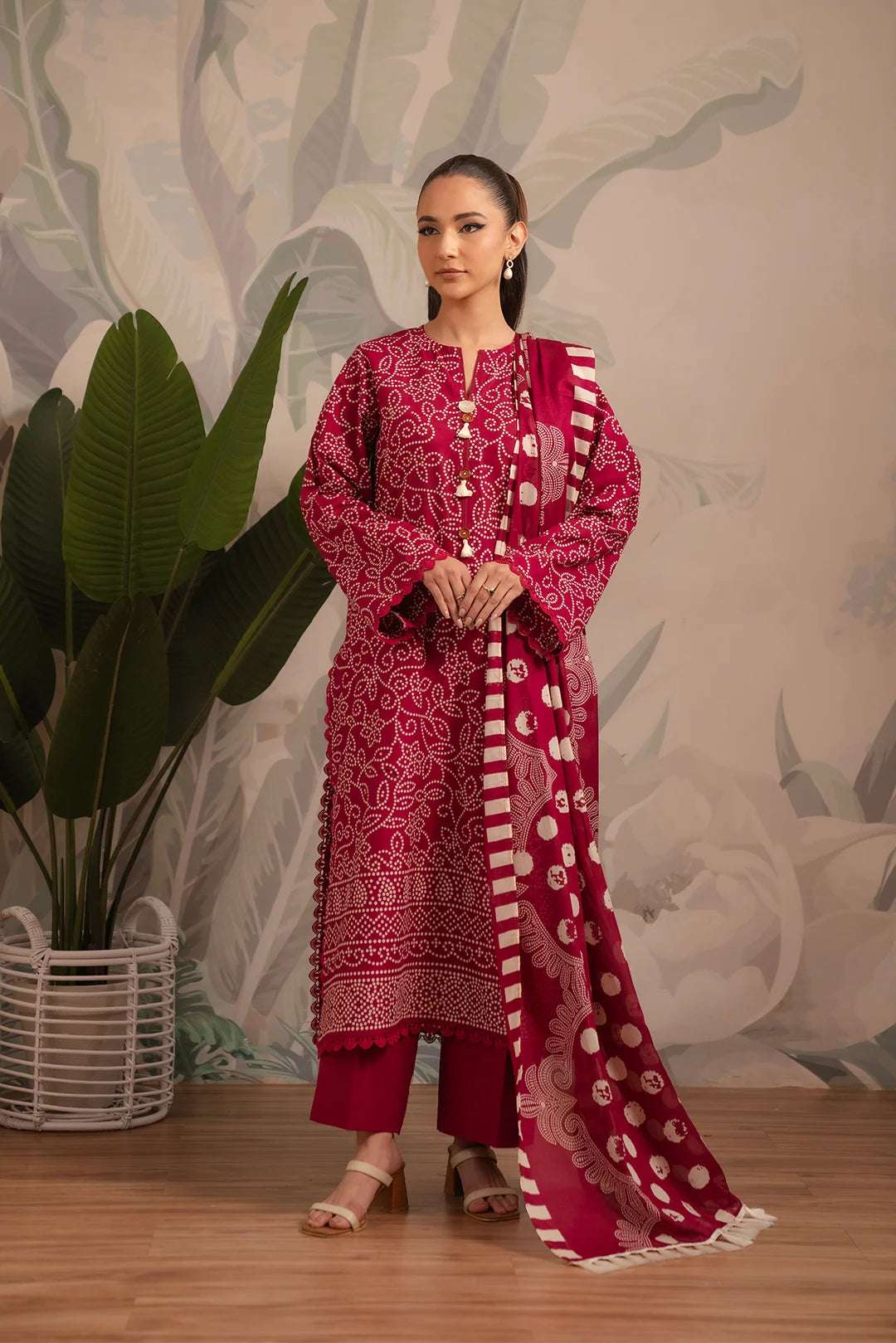 3 Piece Printed Lawn Suit