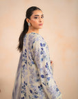 3 Piece Printed Karandi Suit Unstitched Winter-24