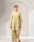 2 Piece Printed Viscose Suit