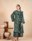 2 Piece Printed Khaddar Suit Unstitched Winter-24