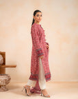 2 Piece Printed Khaddar Suit Unstitched Winter-24