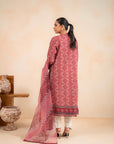 2 Piece Printed Khaddar Suit Unstitched Winter-24