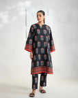 2 Piece Printed Khaddar Suit