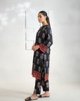 2 Piece Printed Khaddar Suit