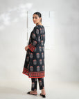 2 Piece Printed Khaddar Suit