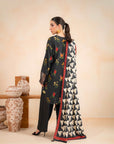 2 Piece Printed Linen Suit Unstitched Winter-24