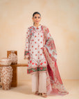 3 Piece Printed Karandi Suit