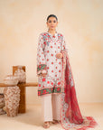 3 Piece Printed Karandi Suit