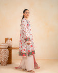 3 Piece Printed Karandi Suit