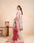 3 Piece Printed Karandi Suit