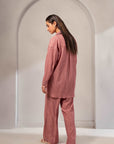 2 Piece Solid Viscose Suit Beyond East Official