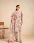 3 Piece Printed Unstitched Suit