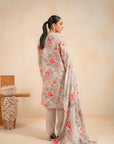 3 Piece Printed Khaddar Suit Unstitched Winter-24