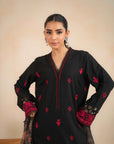 3 Piece Embroidered Khaddar Suit Beyond East Official