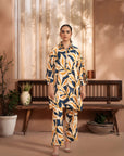 2 Piece Printed Cambric Suit Unstitched Winter-24