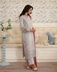3 Piece Embroidered Lawn Suit