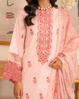 3 Piece Embroidered Lawn Suit