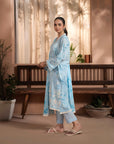 3 Piece  Embroidered Lawn Suit SUMMER-24