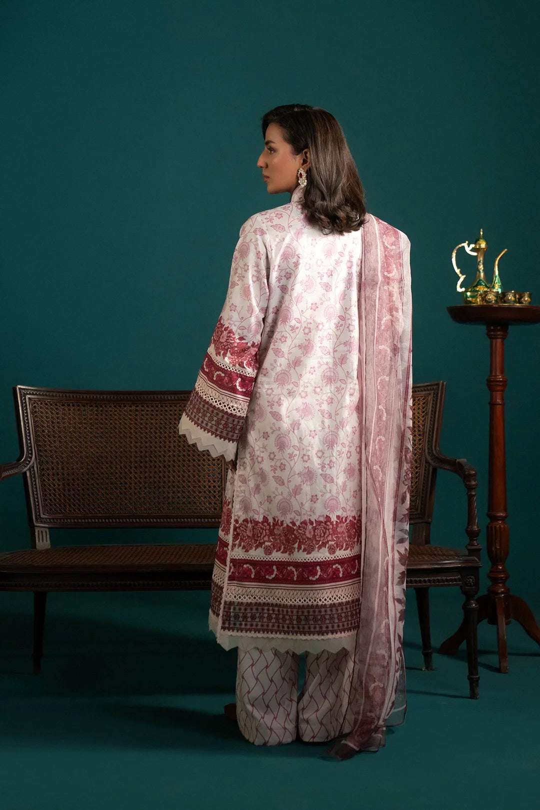 3 Piece Embroidered Lawn Suit