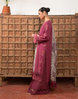 3 Piece Embroidered Karandi Suit Unstitched Winter-24